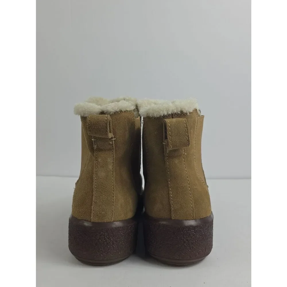 Madewell The Toasty Suede Leather Women's Booties Size 9